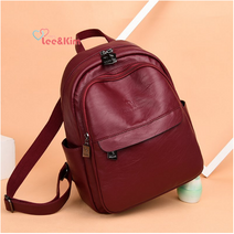 리앤킴 여성 가죽 백팩 패션 lnk600