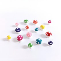 미니버섯 컬러 디오라마 테라리움 수족관 화분 DIY 만들기 재료 미니어처 피규어, 6.보라