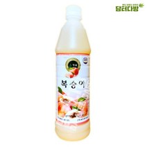청솔 복숭아원액 835ml / 음료베이스, 다팔자 1, 쿠팡 1