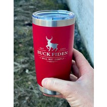 예티 텀블러 보온 보냉 컵 Joe Bck Fiden LETS GO BRANDON 20oz vacuum Tumbler Cup Drink Beverage Cooler, 20ozRed