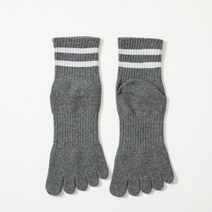마라톤양말 발까락양말 면 땀 더블 스트라이프 양말 남성용 5 켤레 스포츠 발가락 러닝 등산
