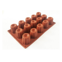 까눌레 실리콘몰드 15구, 2개