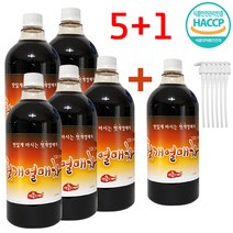 홍치마 대용량 헛개열매차 원액 엑기스 고농축 헛개수 나무 액상 1000ml 다홍치마, 6병