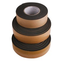 EVA 단면 스폰지테이프 흑색 폭 25mm 두께선택 마찰방지 소음방지 완충테이프 쿠션테이프 탄성테이프, 두께2mm