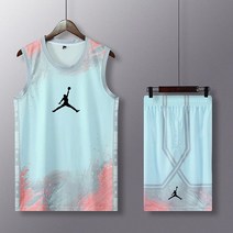 NBA 마이클조던 조단 농구나시 민소매 민트 통기성