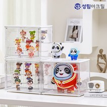 성림아크릴 피규어 진열장 투명 케이스 레고 보관함 프라모델 정리 아크릴 케이스, 특대형_칸막이포함[CH_DIYBOX_XL]