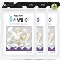 라이브잇 내츄럴랩 치카치카 강아지 우유 치실껌 S 48g, 9개