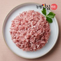 [농협안심한돈] 국내산 돼지고기 앞다리살 다짐육 500g, 없음