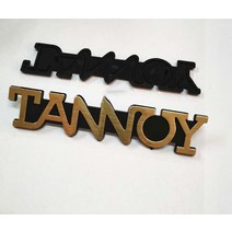 피워앰프 메인앰프 모든 종류의 플라스틱 tannoy 상표 상표 간판 표시 로고 nameplate 오디오 증폭기 스피커 스피커 경적 만들기, 01 120X25mm