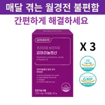 감마리놀렌산 보라지종자유 20대 이상 생리전증후군 PMS 월경전증후군 40대 이상 여성 갱년기 호르몬 에스트로겐 종합 영양제 효능 효과 추천, 3개(3개월)