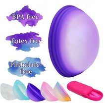 생리컵 생리컵추천 위생생리컵 4 pcs 생리 디스크 플랫 핏 디자인 여성 엑스트라 씬 생리 디스크코파컵 살균기케이스 탐폰패드 대안, 백 앤 컵, s