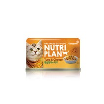 동원 뉴트리플랜 참치와치즈 주식캔, 흰살참치 + 치즈 혼합맛, 160g, 1개