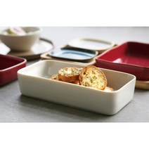 까사무띠 세나 직사각 찬기 17cm, 아이보리