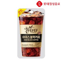 칸타타 아이스 파우치 블랙커피, 230ml, 10개