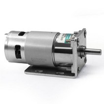 모터 수리도구 부품 42GA775 DC 12V 24V 모든 금속 최대 60KG 브래킷이있, 200rpm+12V