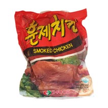 (무)(냉장)이푸드훈제치킨 550gX5개, 550g, 5개
