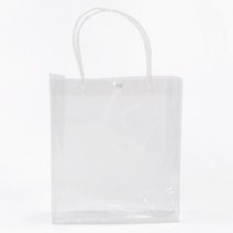 가재울유통 비닐가방(투명손잡이)(10개세트) 백 pvc 에코백 574950-9-40596ea, gajae7195 본상품선택