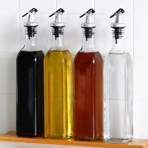 엔템 오일병 들기름병 유리 참기름병 용기 기름병 500 ml, 3병-원터치 다용도 오일병_500ml, 3개