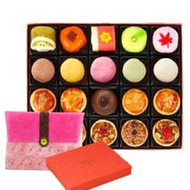 디카운티 전통 수제 화과자 선물세트 추석선물 세트 양갱 설 선물 세트 명절 설날 어르신 선물 추천 12종택1, 01. [전통수제] 행복세트