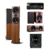 [] 야마하 RX-V385 + 캠브리지오디오 SX-80 5.1채널스피커(SX-60/M-Cu, AV리시버:385(블랙) / 스피커:5.1스피커(월넛.화이트)
