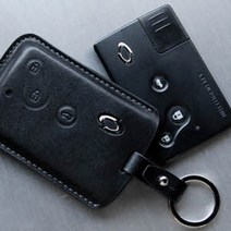 SM7 뉴아트 카드포켓 파우치 스마트키홀더 구형키 3버튼 키홀더 SM5 임프, SMCP-901 블랙-각인추가, 1개