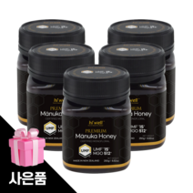 하이웰 마누카꿀 UMF10 뉴질랜드마누카꿀 250g 5개