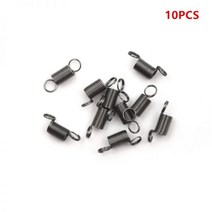 용수철 스프링 후크 스테인리스 스틸 양면 귀 장력 장난감 악세사리 수제 DIY 15mm 100PCS/세트205901, 10pcs