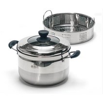 3중바닥 인덕션 스텐 만두 찜솥 찜기 24cm 찜통 대게찜솥 이유식찜기 찜기냄비 찜냄비 수육찜기 찜기추천, 상세페이지참조