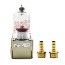 에어 레귤레이터 수분분리기 AF2000 02 1 4 소스 프로세서 구리 필터 공기 펌프 오일 및 물 분리기 공압 부품 주입기 187113, AF2000-02-Brass-BT, 12MM