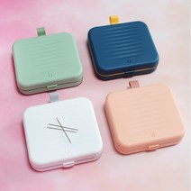 자석 반짇고리 바느질세트 반짓고리 반짇고리함, 핑크, 1개