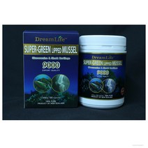 DREAM LIFE 호주 드림라이프 뉴질랜드산 슈퍼 초록입홍합 글루코사민 상어연골 9000 부모님선물 180정 1통