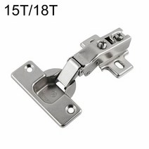 [KT알파쇼핑]씽크경첩 댐핑 슬라이드온 아웃 옵션선택 댐퍼내장형, 15T