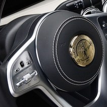 주주 벤츠 CLS클래스 C257 월계수 아팔터바흐 18K 골드 핸들 커버형 포인트 엠블럼, 01. 골드, 1개