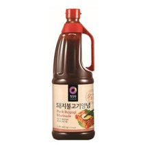 도매팜 1+1 청정원 돼지불고기양념 2kg 고기 양념 소스 고기양념