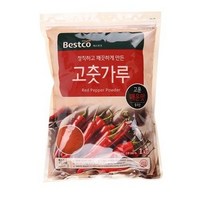 베스트코 고춧가루 고운 매운맛, 1kg, 4개