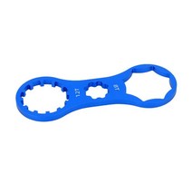 l형자전거수리거치대 1PC MTB 자전거 프론트 포크 캡 렌치 SR Suntour XCR/XCT/XCM/RST 분해 도구 용 알루, 04 A-Style-Blue