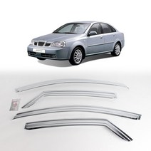 경동 썬바이저 자동차 빗물받이 윈도우 썬바이져, 쉐보레 뉴라세티 4도어 썬바이저(4P) 크롬