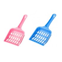 달자샵 반려묘 화장실 모래삽 2P 고리형 고양이 감자캐기 삽, 2Pcs, 커피