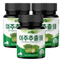 발효 여주 추출물 정 분말 가루 60정 국산발효여주원료사용, 36g, 3개
