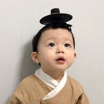 아기n자기 유호랑 핸드메이드 갓 헤어밴드 핀 명절 추석 설