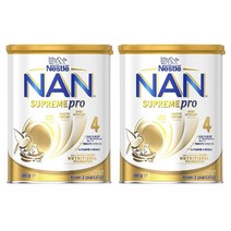 호주 Nestle NAN 네슬레 난 슈프림 프로 4단계 베이비 포뮬라 분유 800g 2팩