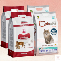 캐츠랑 고양이사료 캣츠러브 NEW캣츠랑 캣츠미 프로베스트캣 키튼 어덜트 2~15kg, 5kgX2개