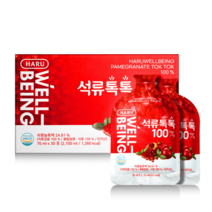 석류톡톡 석류즙 100% 석류과즙 원액 농축액 2개월분, 석류즙 100프로 석류과즙 원액 농축액  2개월분