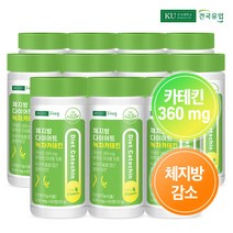 [건국유업] 체지방 다이어트 녹차카테킨 60정x11개(11개월), 단품, 단품