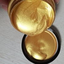 핸드페인팅 아크릴 물감 신발 스톤 방수 유체화 재료, 크리스탈 골드, 100ml