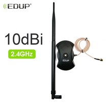 와이파이 증폭기 공유기 인터넷 EDUP 8W 전력 2.4GHz 802.11b/g/n 신호 중계기 라우터 범위 확장기 부스터 6dBi 무선 안테나 어댑터, [01] AB001-antenna, 01 AB001-antenna