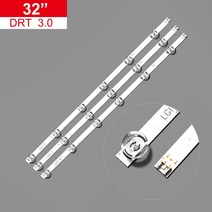 3pcs 6 램프 59cm LED 백라이트 스트립 6916l-1974A 1975A 2224A 0419D LG 32MB25VQ lv320DUE 32LF5610 innotek drt