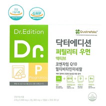 닥터 퍼틸리티 우먼 액티브up 임신준비 여성 엽산 종합영양제, 2g