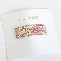 우주홀릭 KC인증 아기머리핀 유아헤어핀 핸드메이드 똑딱핀 12종 핀대사이즈변경가능