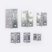 화성공업사 스테인리스 스텐 304 일반경첩 정첩 낱개 1개 목문경첩 6종, 1.2T x 75 x 50